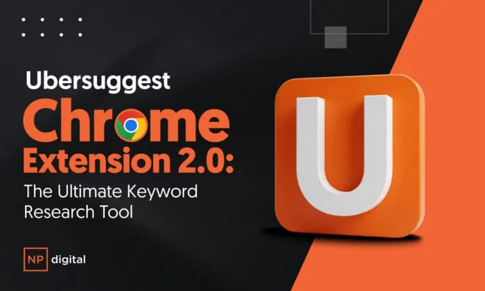 Copertina dell'articolo sull'estensione Ubersuggest per Chrome